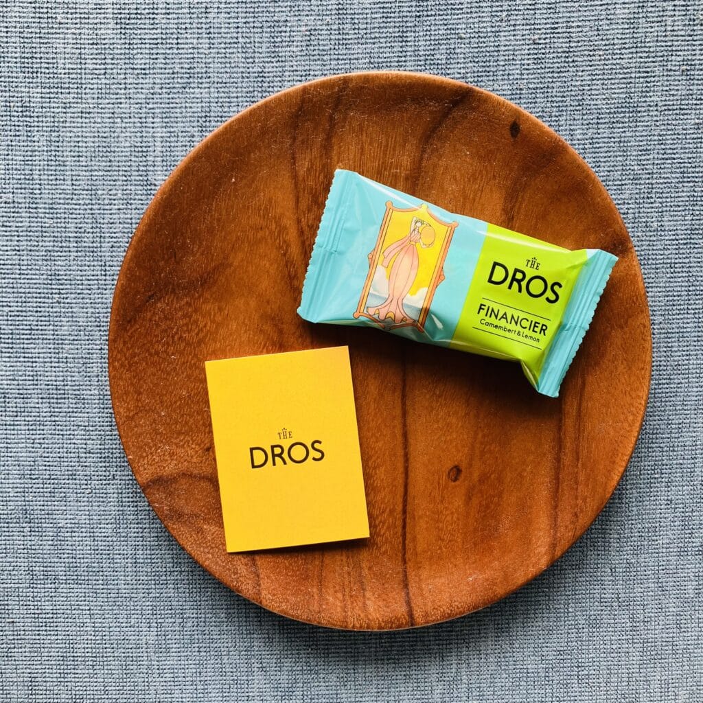【THE DROS（ザ・ドロス）】フィナンシェ〔カマンベール＆レモン〕は、甘さ控えめでしっとり♡