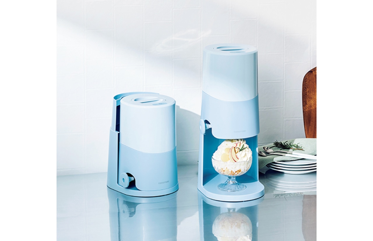 電動ふわふわ とろ雪かき氷器／ドウシシャ