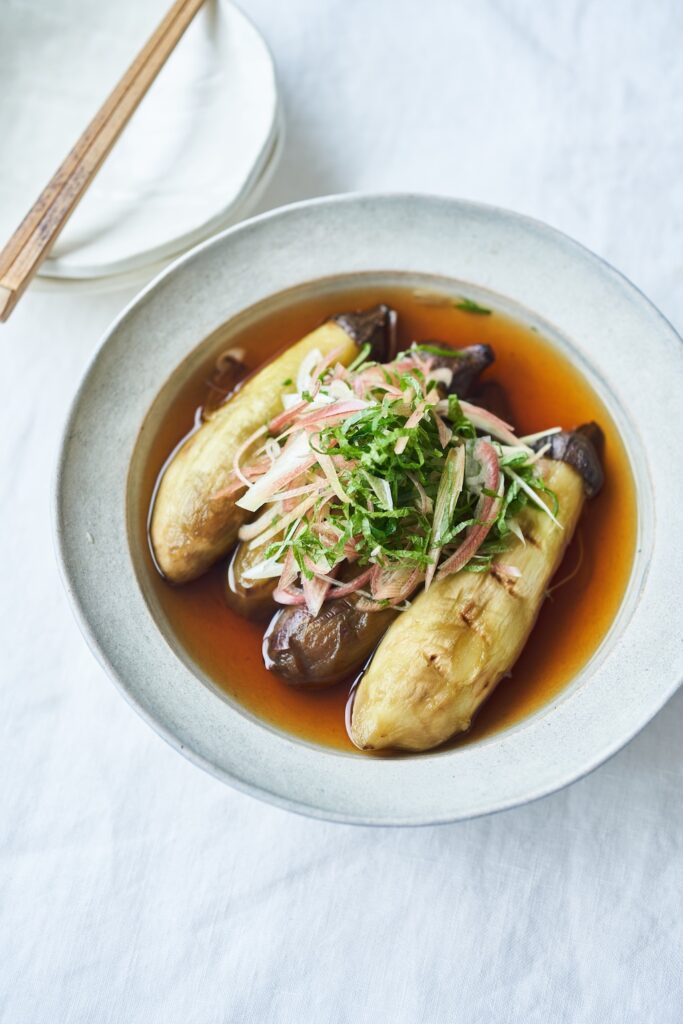 榎本美沙さん　丸ごと焼きなす