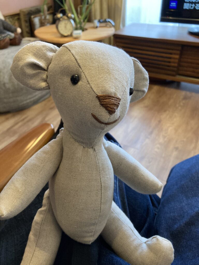 LEE100人隊が作った【CHECK＆STRIPE】「ロンドンくま」