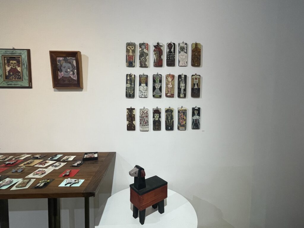 JIKE STUDIOで開催されている「│企画展│木工アートpa.co.の世界vol.5眺めの良い場所」の展示の様子4