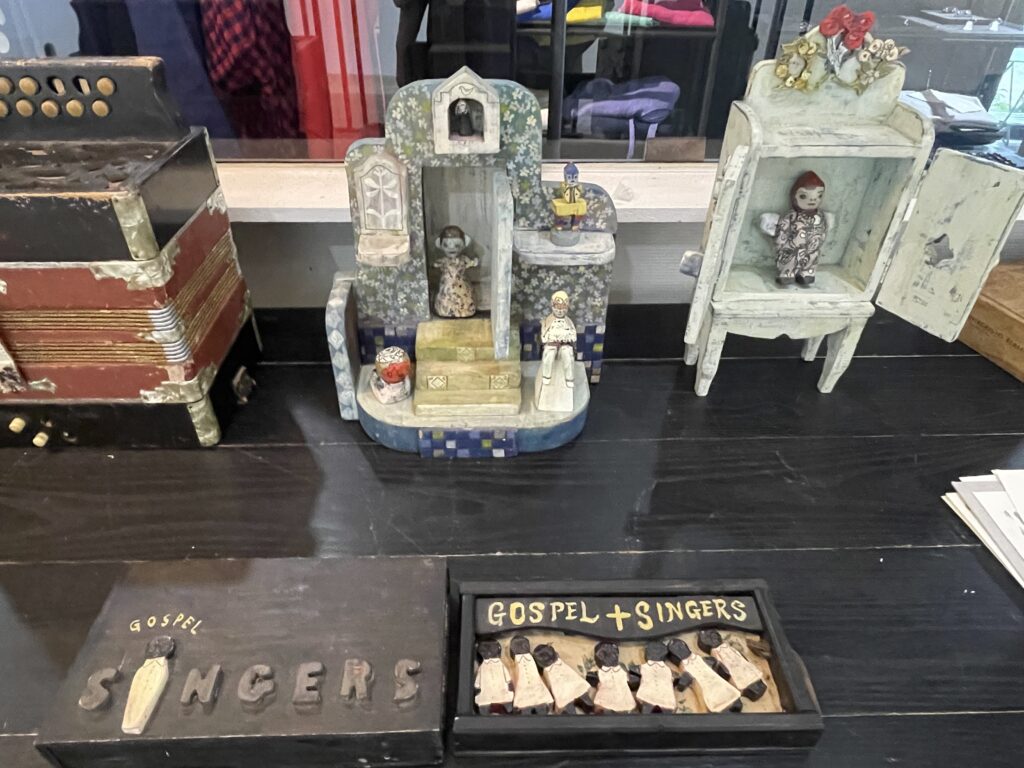 JIKE STUDIOで開催されている「│企画展│木工アートpa.co.の世界vol.5眺めの良い場所」の展示の様子13