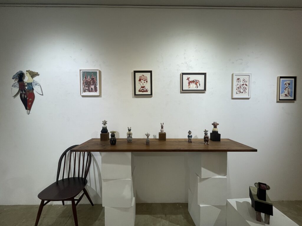 JIKE STUDIOで開催されている「│企画展│木工アートpa.co.の世界vol.5眺めの良い場所」の展示の様子11