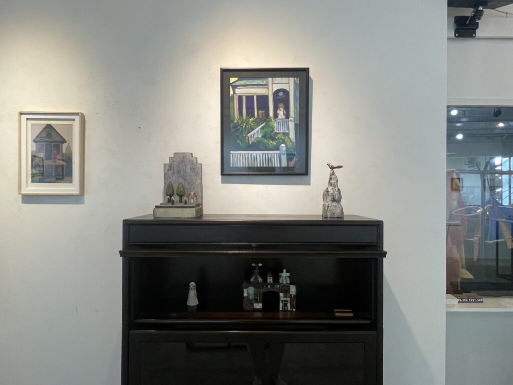 JIKE STUDIOで開催されている「│企画展│木工アートpa.co.の世界vol.5眺めの良い場所」の展示の様子7