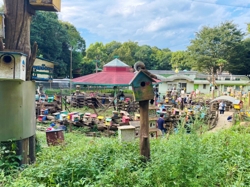 町田リス園全体の写真。