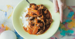 深みあるデミグラス的な味わい「ルウいらず基本調味料でハヤシライス」レシピ／長谷川あかりさん