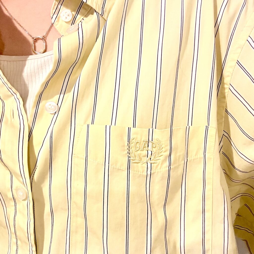 GAP ポプリン ビッグシャツ