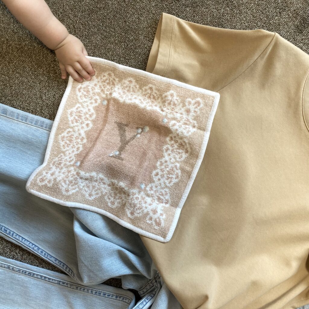 フェイラーイニシャルハンカチ