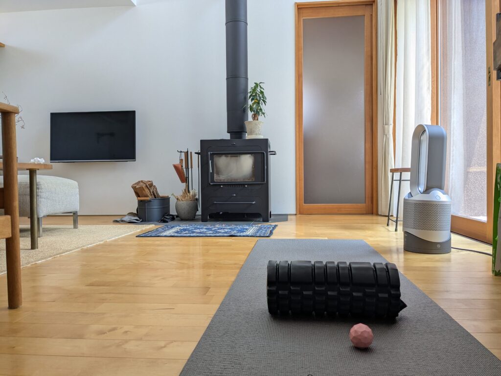 ピラティスマット、筋膜リリース