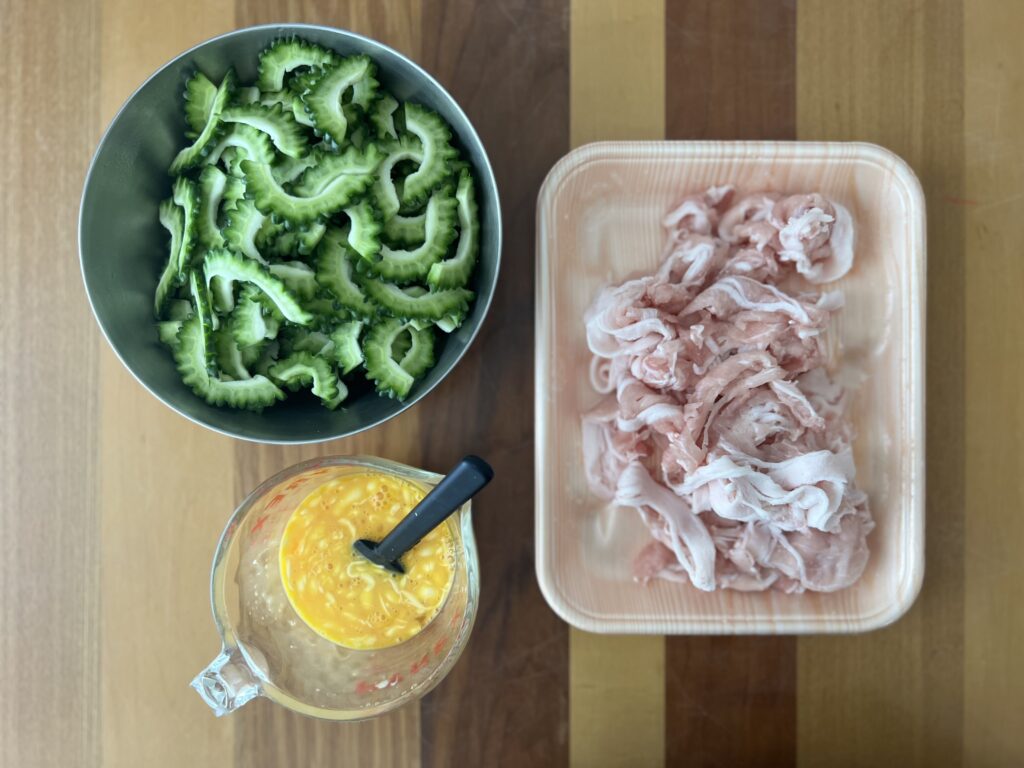 「ゴーヤーチャンプルー」始めました TB icoco