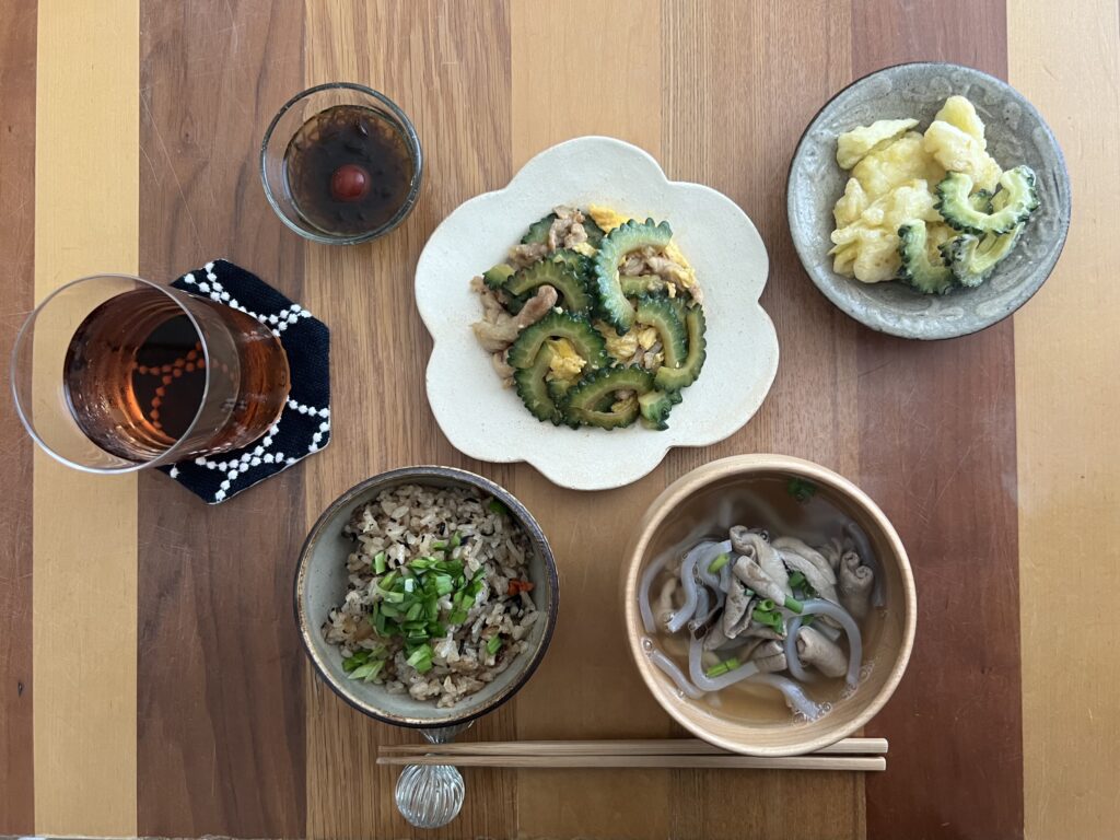 「ゴーヤーチャンプルー」始めました TB icoco