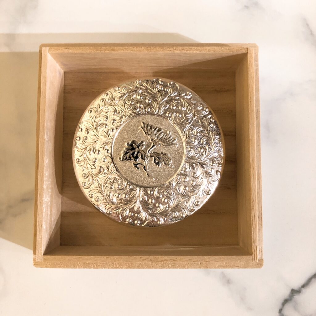 皇居 長 財布 袱紗 ふくさ 東御苑 ボンボニエール 菊歯小箱