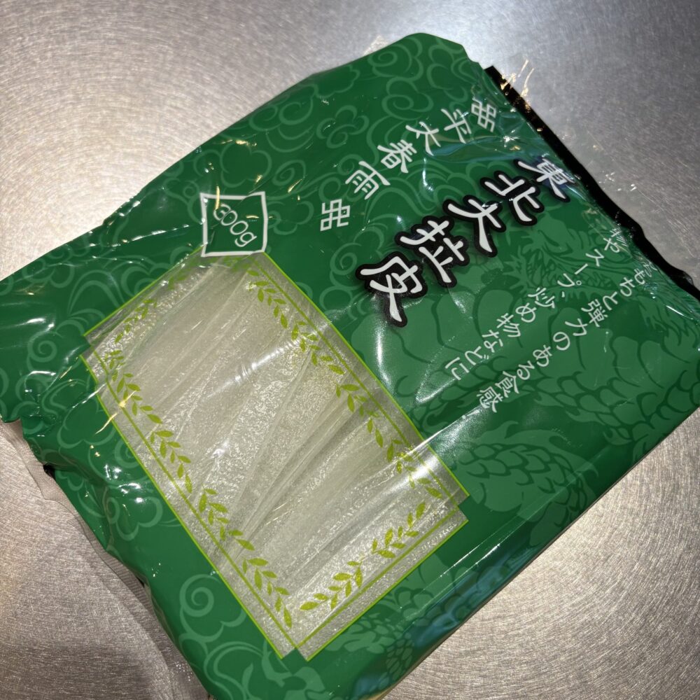 東北大拉皮 平太春雨　タンミョン