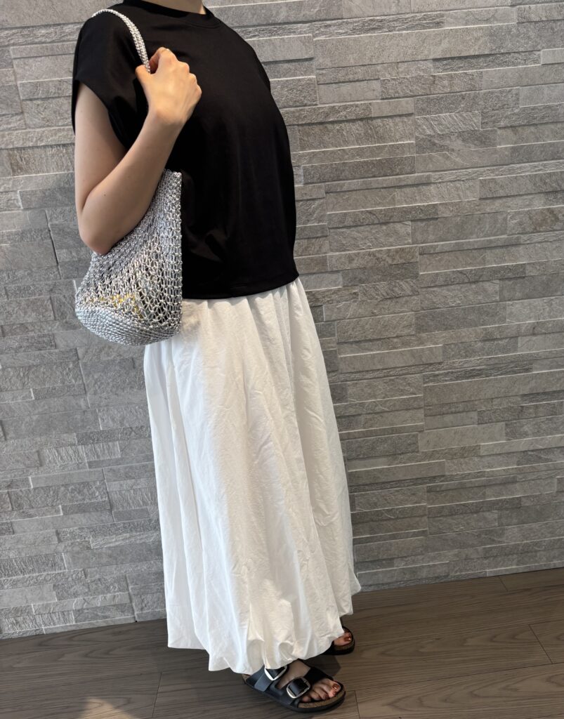白スカート