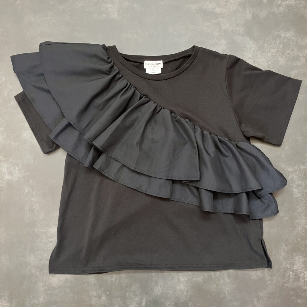 CIAOPANIC TYPY　コーデ　フリルTシャツ