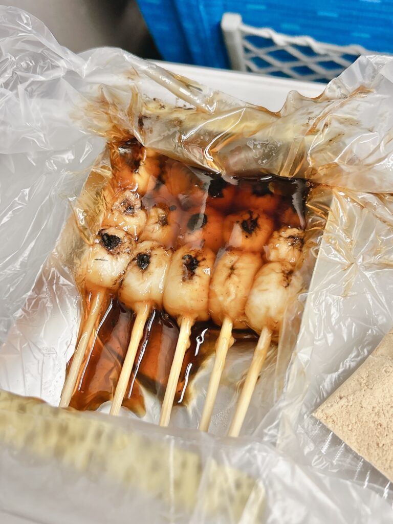 【京だんご藤菜美】みたらしだんご 5本入りを実食