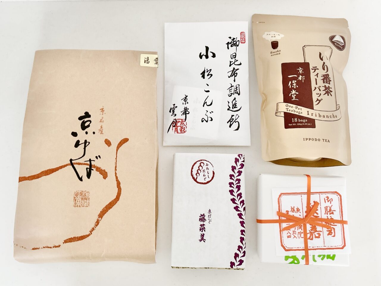 ジェイアール京都伊勢丹で購入した京都のお土産