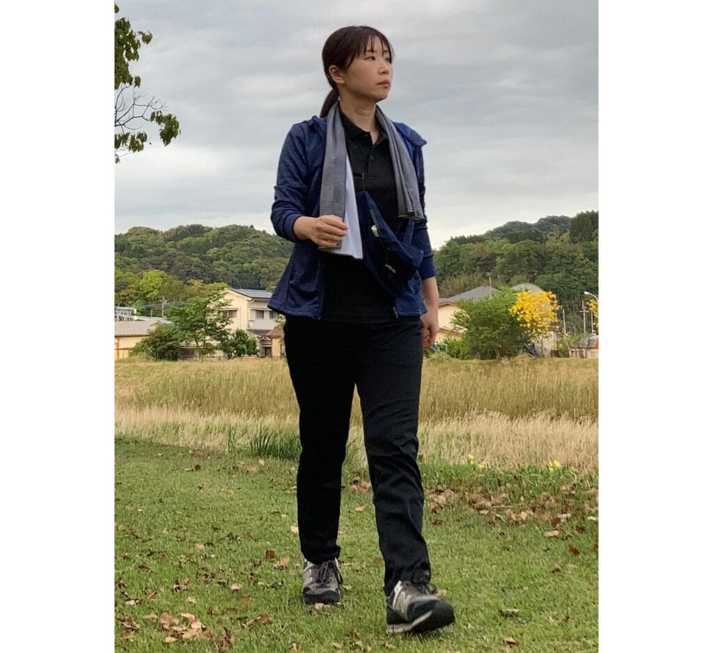 退勤後はウォーキング