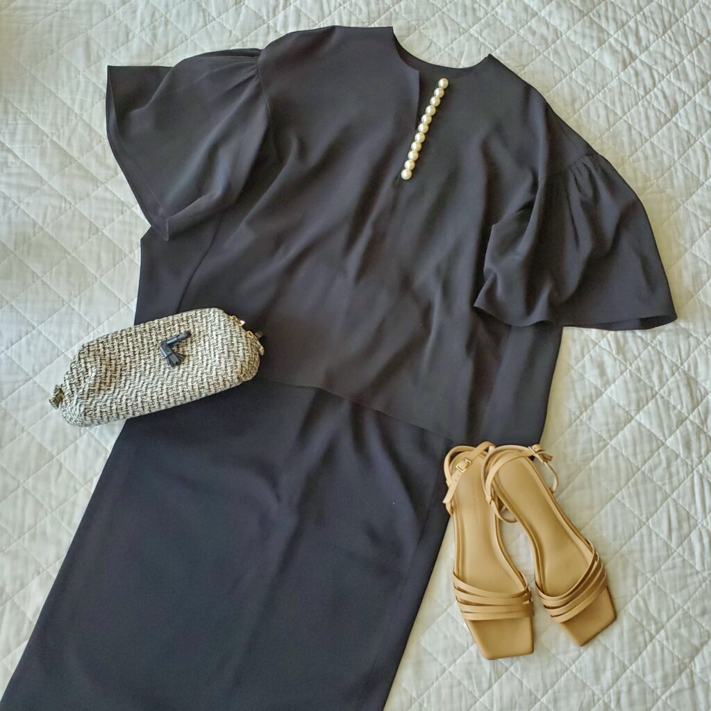 【FRAMeWORK】VIS-NYフルニードルタイトスカート