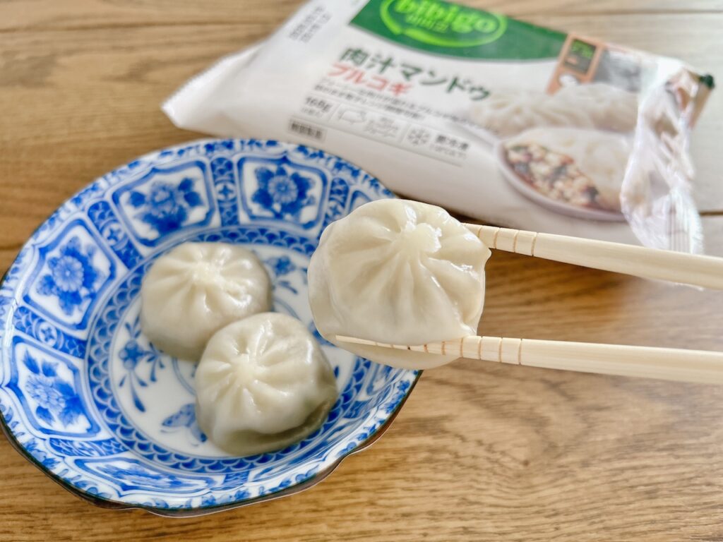 「bibigo肉汁マンドゥ プルコギ」を食べてみた