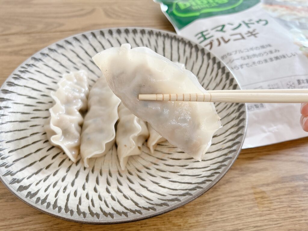 「bibigo王マンドゥ プルコギ」を食べてみた
