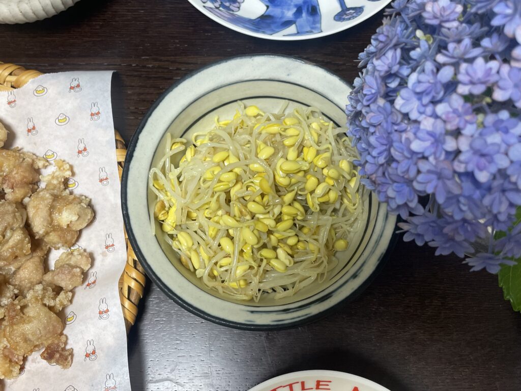 コウケンテツさんのレシピ「豆もやしのナムル」を40代主婦が作ってみた写真