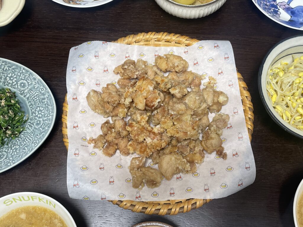 コウケンテツさんのレシピ「唐揚げ」を40代主婦が作ってみた写真。