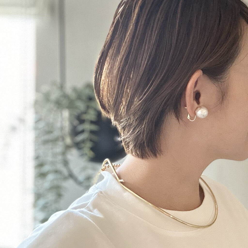 3COINS　シンプルなイヤリング