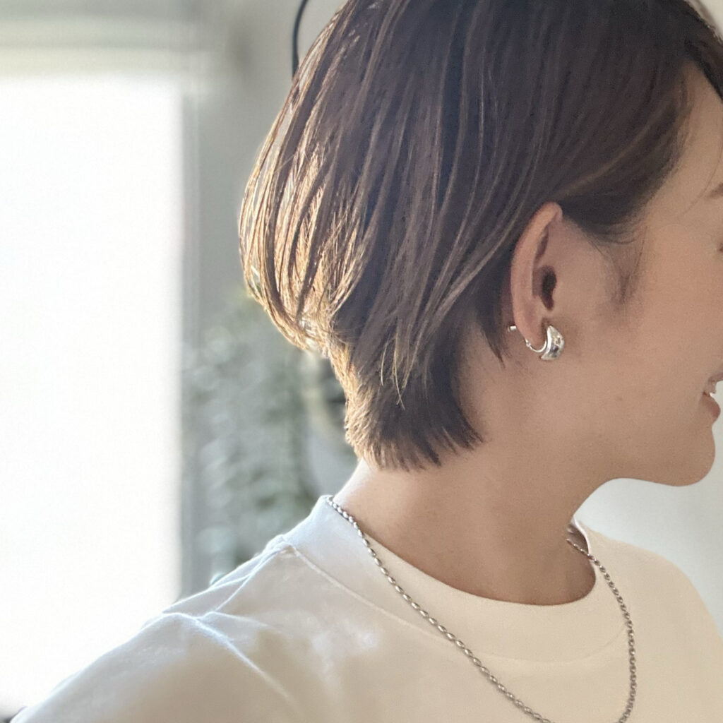 3COINS　シンプルなイヤリング