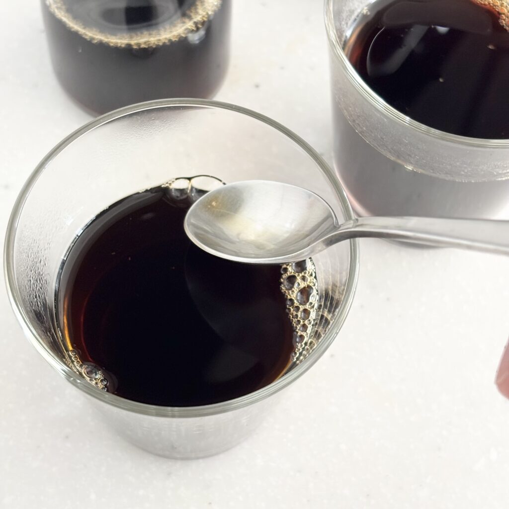 なかしましほさん　コーヒーゼリー