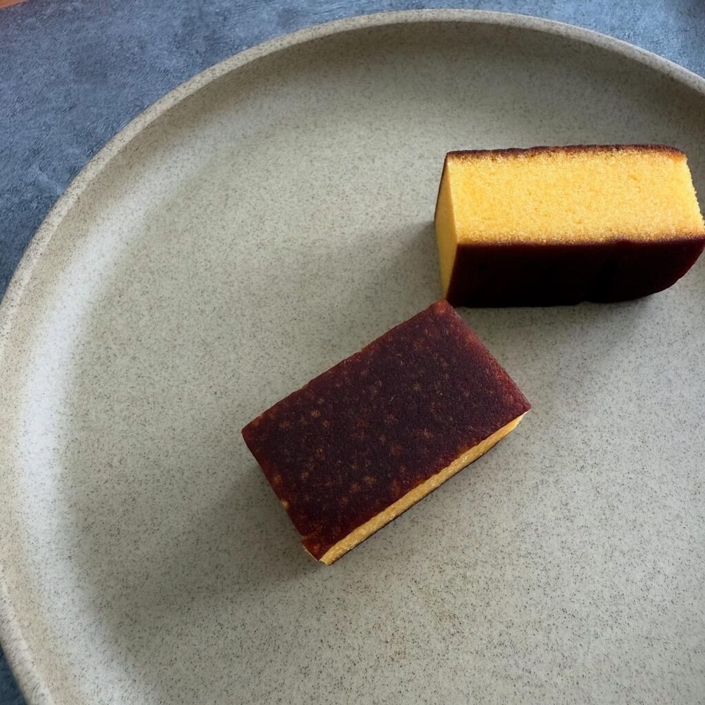 文明堂 カステラ 捕食