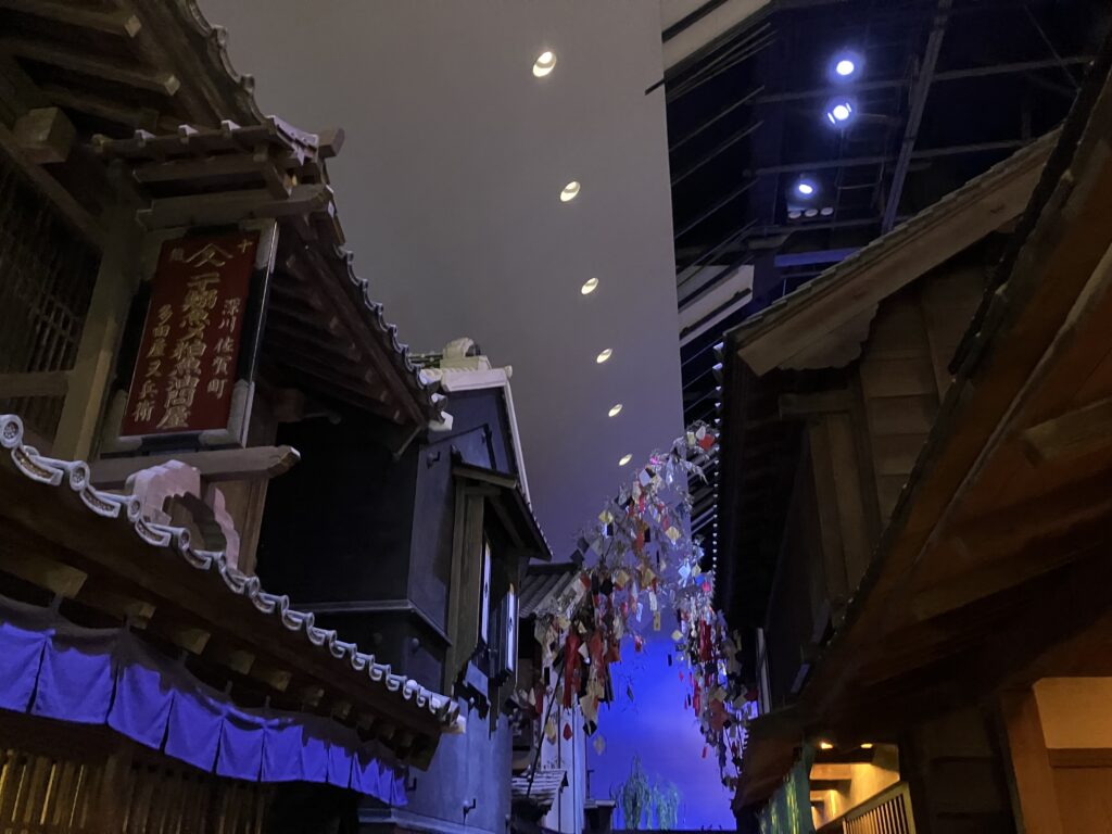 深川江戸資料館 町の風景