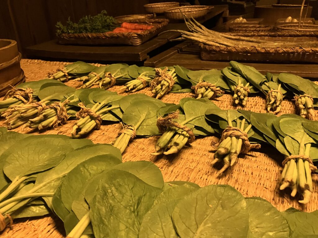 深川江戸資料館
野菜
模型