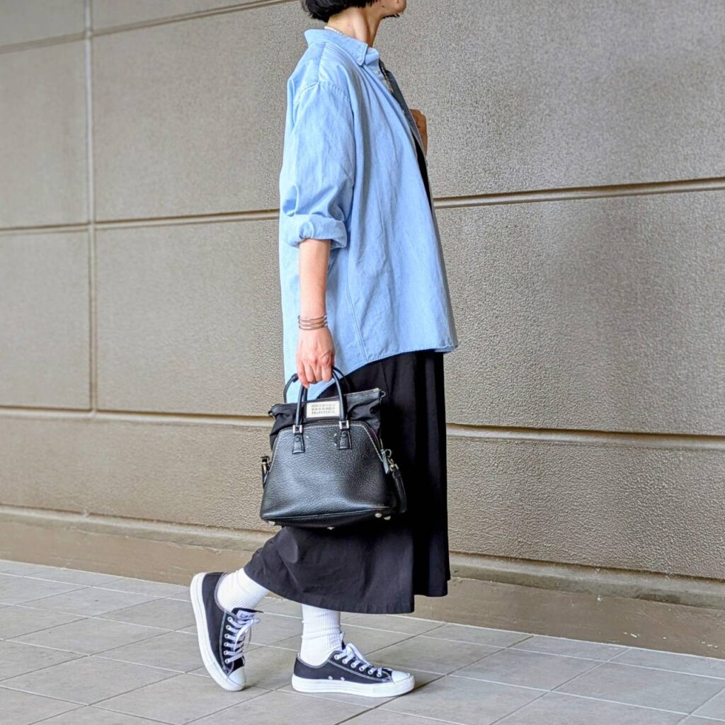 シャツコーデ 30代女子コーデ 40代女子ファッション