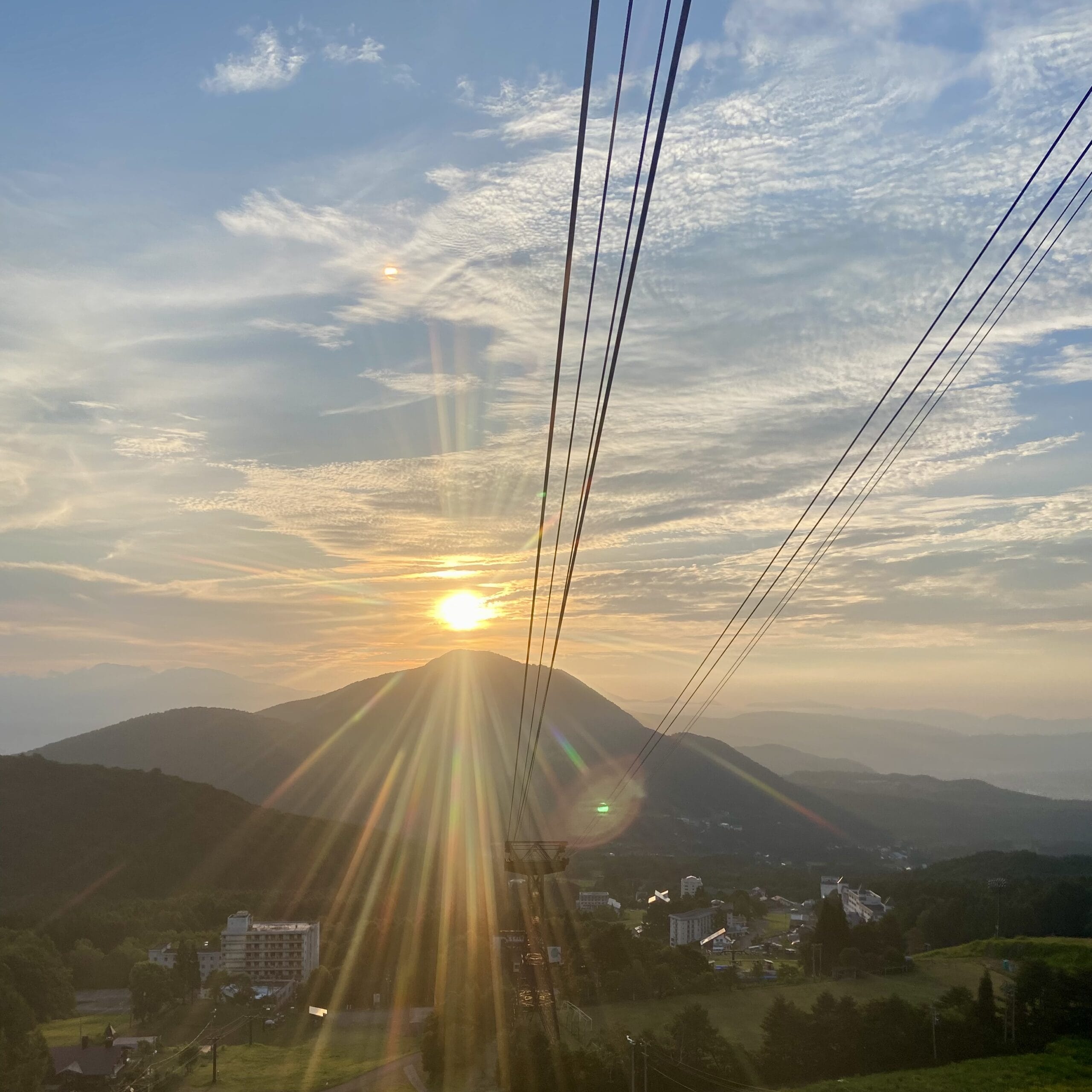 雲海　ロープウェー　SORAテラス