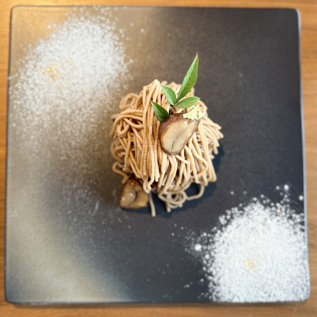 ホテルオークラ京都 岡崎別邸　モンブラン