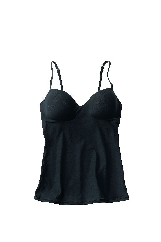 HANRO　Vネック　ブラキャミ