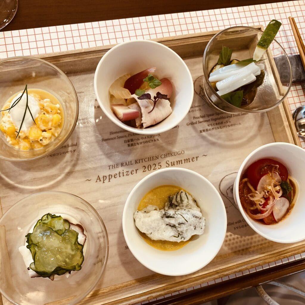 前菜の盛り合わせ