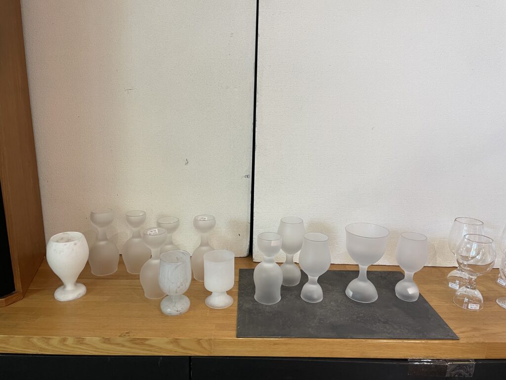 JIKE HAUSで開催の「吹きガラスの世界」企画展の様子8