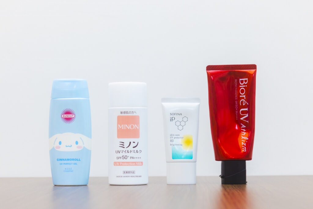 市川美緒さんの愛用UVケア。