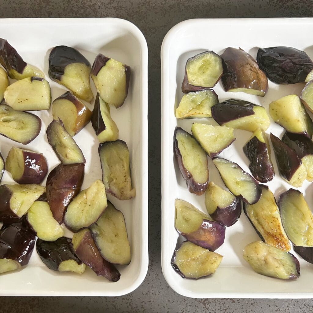 LEE100人隊が作ったなすの素揚げ