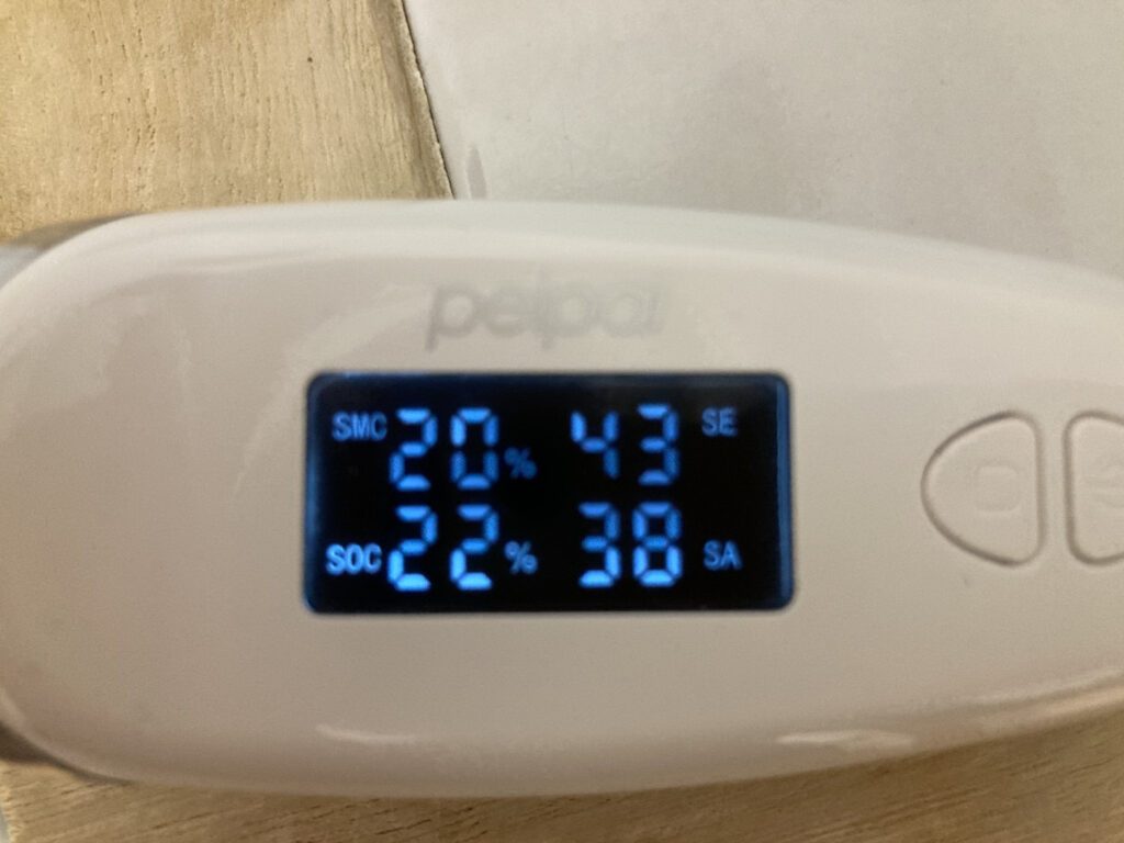 入浴前スキンチェック 水分量 油分量