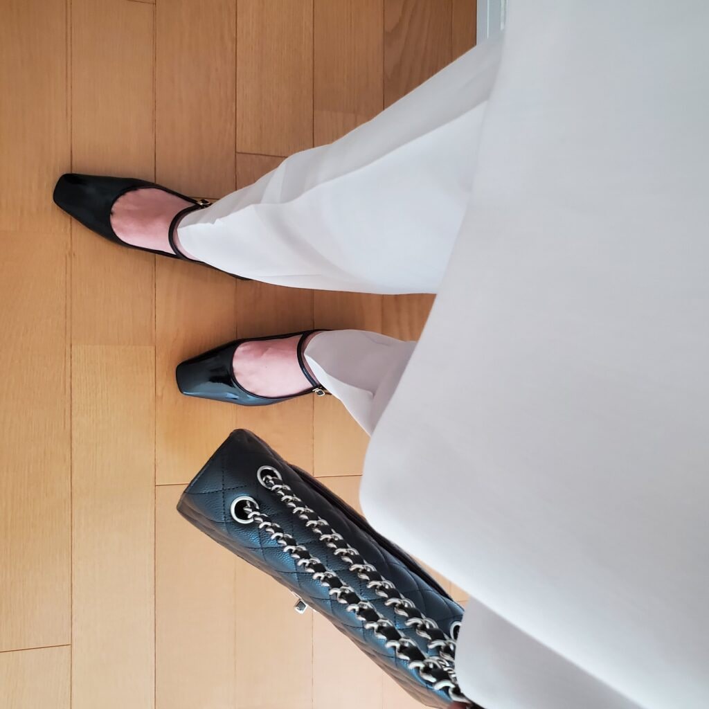 PLSTプラステ　フリルカラー2WAYペプラムセットアップ  