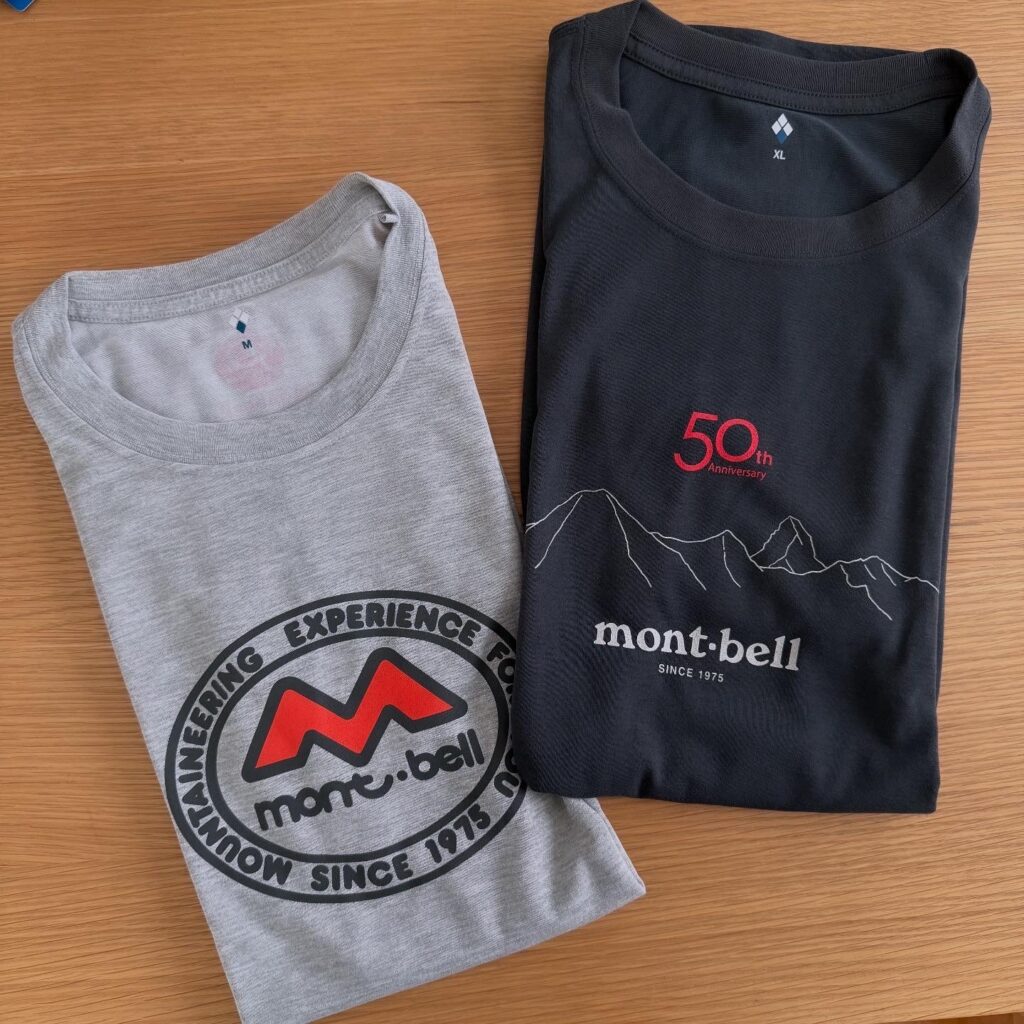 モンベル 50周年アイテム