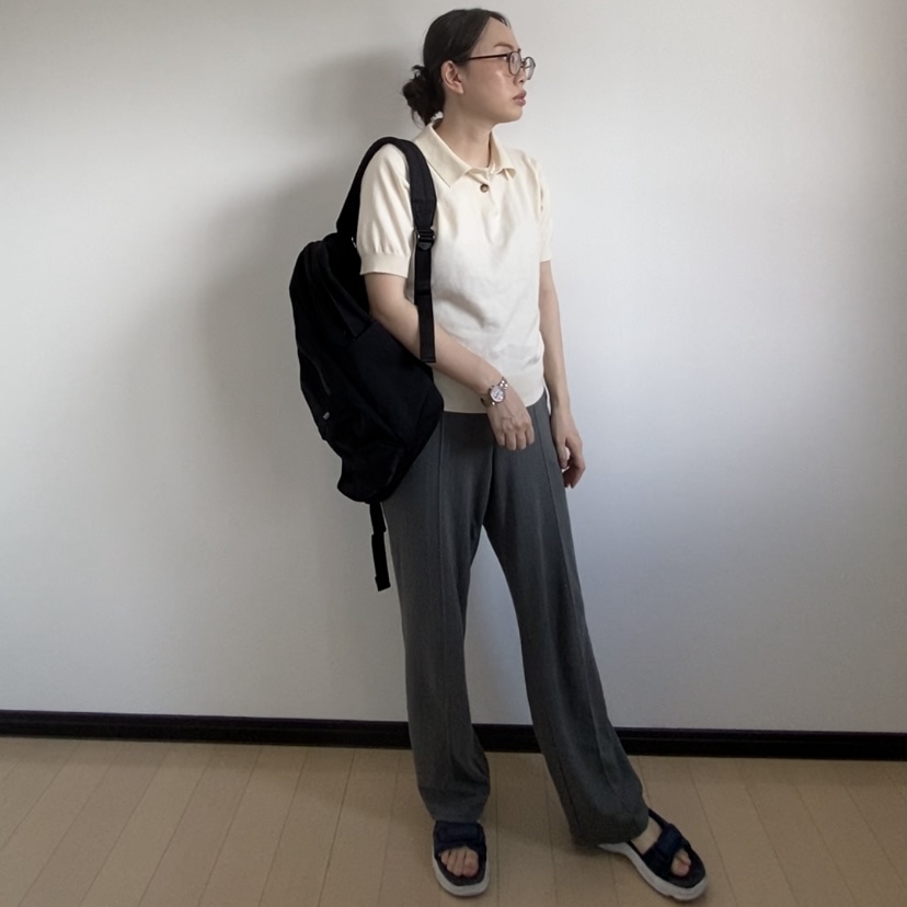 ポロニット　ユニクロ　リュック