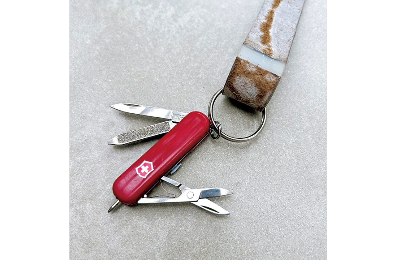 長さ6cm弱の本体に凝縮された機能性に感動する「ビクトリノックス」のマルチツールを毎日携帯。