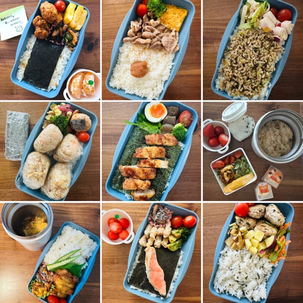 毎日のお弁当写真