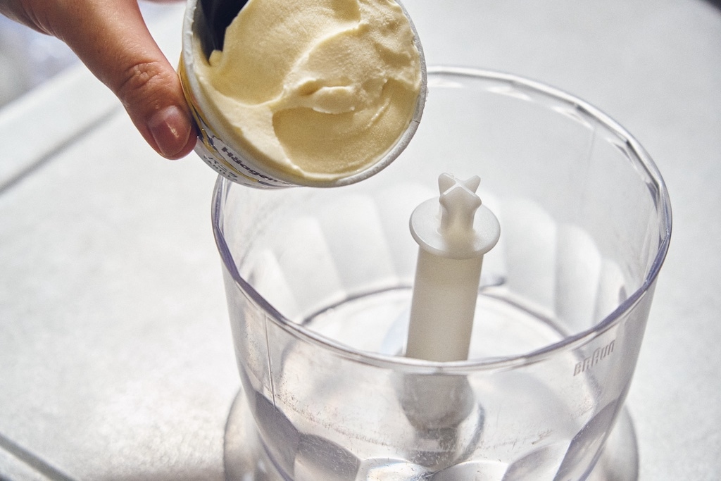 今井真実さん　アイスクリームにオリーブオイル、バジル