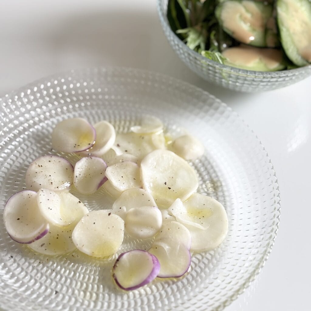 かぶのカルパッチョ