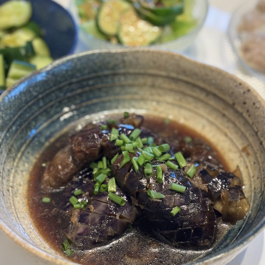 なす　煮浸し